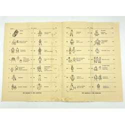 Retro Sy-M�nstre - Kuffert - 42 M�nsterark - 1950'erne - 33 cm. - Unimit