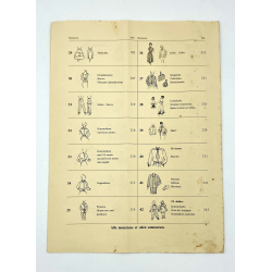 Retro Sy-M�nstre - Kuffert - 42 M�nsterark - 1950'erne - 33 cm. - Unimit