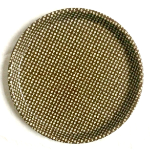 Brun Forglemmigej Rund Bakke - 31 cm. - Sdahl