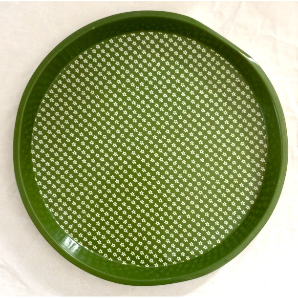 Grn Forglemmigej Rund Bakke - 31 cm. - Sdahl