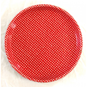 Rd Forglemmigej Rund Bakke - 31 cm. - Sdahl