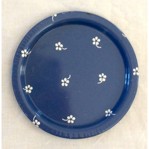 Bl Forglemmigej Glasbrik - 10,5 cm. - Sdahl