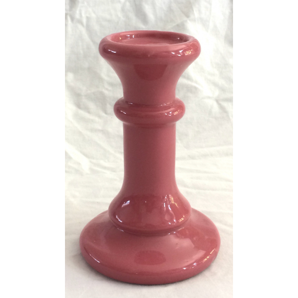Rosa Lysestage - 16 cm. - Sdahl