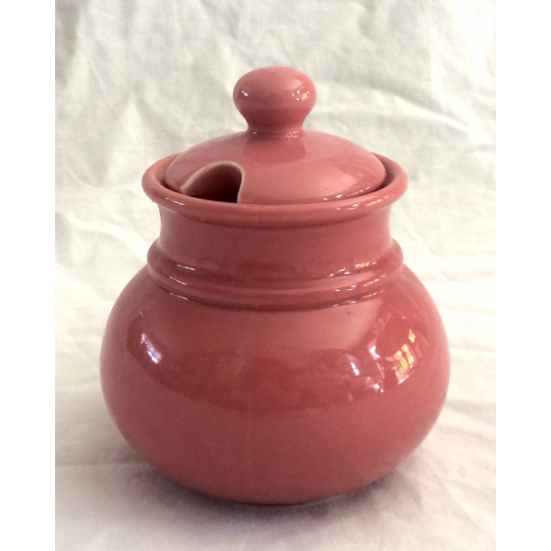 Rosa Marmeladekrukke - 12,5 cm. - Sdahl