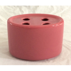 Rosa Tandbrsteholder - 11 cm. - Sdahl