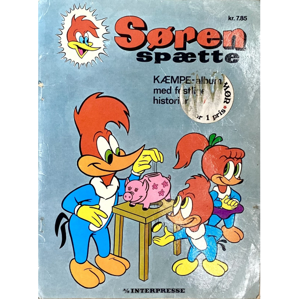 Retro Tegneserie - S�ren Sp�tte - Nr. 2 - �r 1973