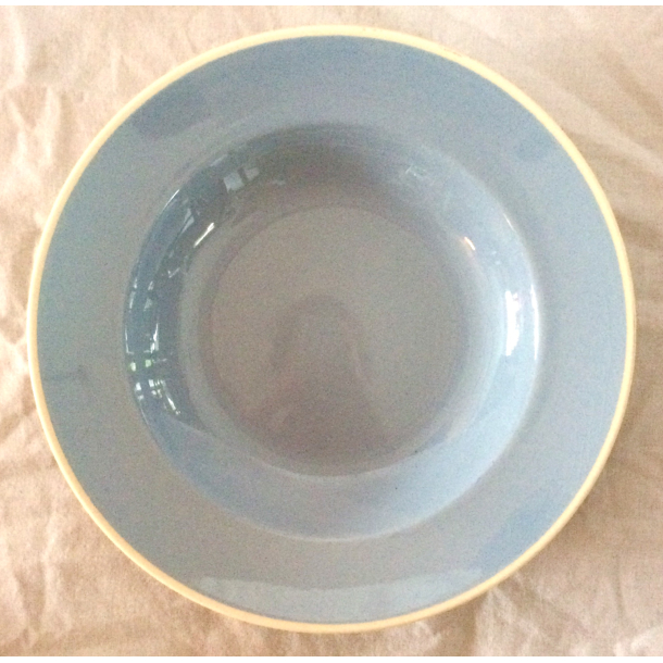 Sonja Stel - Dyb Tallerken - 21 cm. - Aluminia 1. Sortering