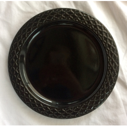 Sort Cordial Stel - Palet - Middagstallerken - 24 cm. - B&G/Kronjyden