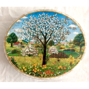 Stollwerck Dse - Kunstdse - Kirsebrtr - 23 cm.