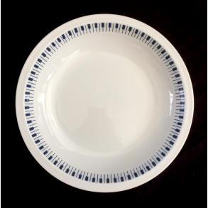 Tangent Stel - Dyb Tallerken - 20 cm. - Lyngby Porceln/Danild