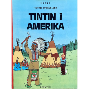 Retro Tegneserie - Tintin I Amerika - Herg - r 1972