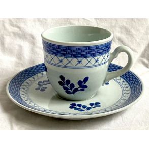 Tranquebar Stel - Kaffekop Nr. 11/992 - Bl - Aluminia/Royal Copenhagen