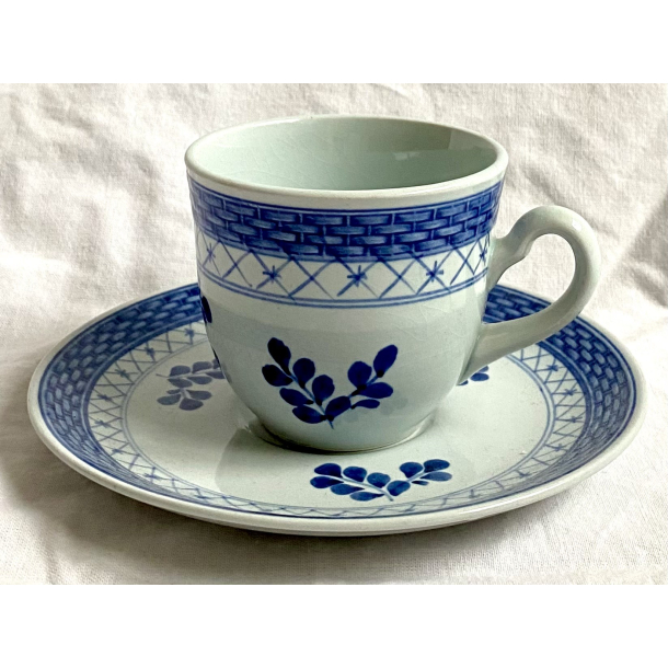 Tranquebar Stel - Kaffekop Nr. 11/992 - Bl - Aluminia/Royal Copenhagen