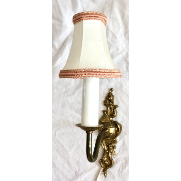Gammel Lampe - Vglampe - Messing - Model Nr. 2 - 20 cm.