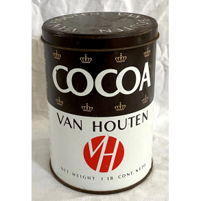 Gammel Dse - Van Houten Kakaodse - 14 cm.