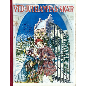 Retro Julebog - Ved Julelampens Skr - r 1952