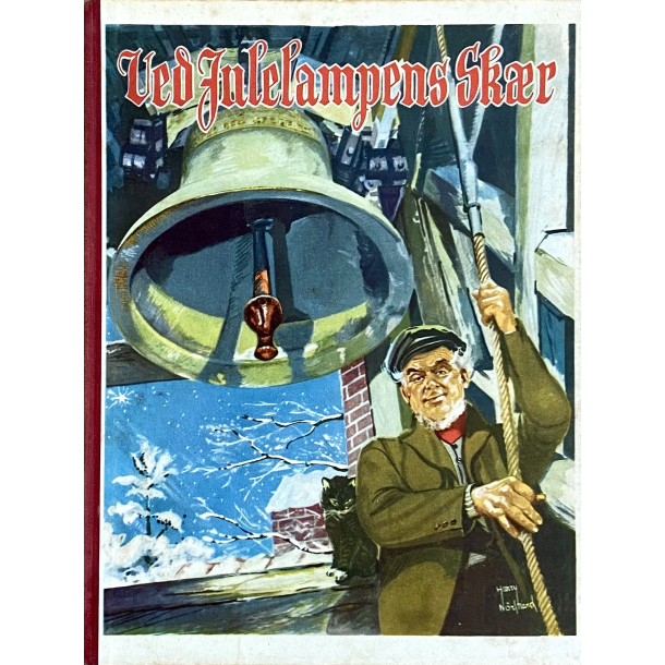 Retro Julebog - Ved Julelampens Skr - r 1954