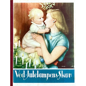 Retro Julebog - Ved Julelampens Skr - r 1955