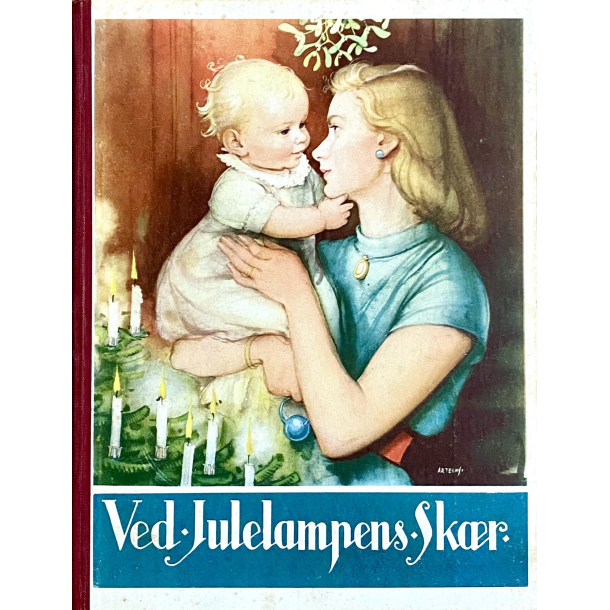 Retro Julebog - Ved Julelampens Skr - r 1955