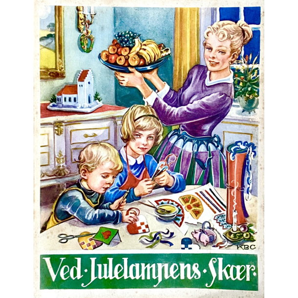 Retro Julebog - Ved Julelampens Sk�r - �r 1956
