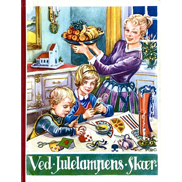 Retro Julebog - Ved Julelampens Skr - r 1956