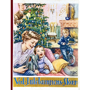 Retro Julebog - Ved Julelampens Skr - r 1957