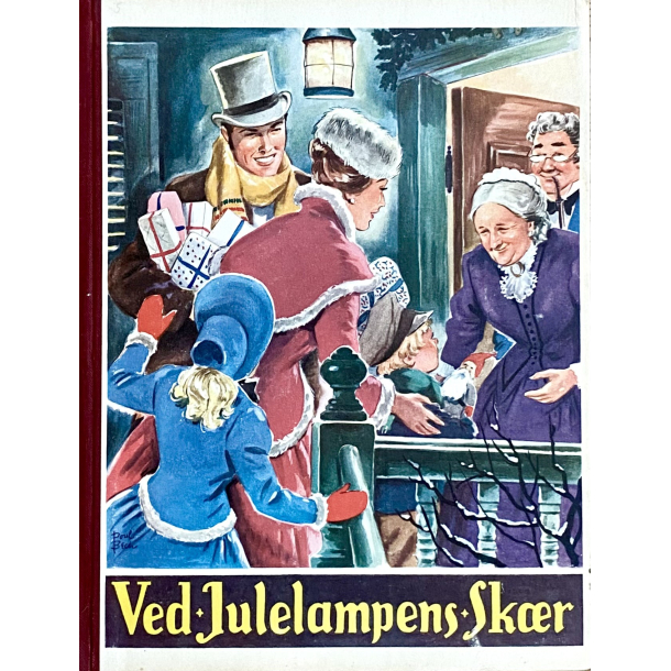 Retro Julebog - Ved Julelampens Skr - r 1958