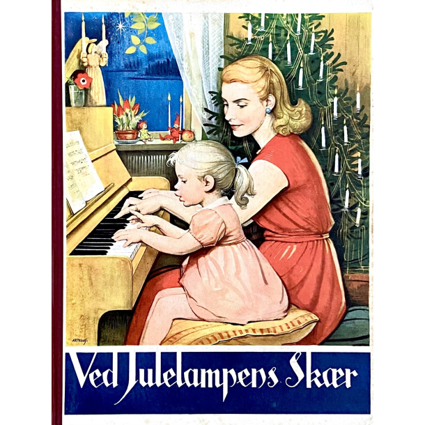 Retro Julebog - Ved Julelampens Skr - r 1960