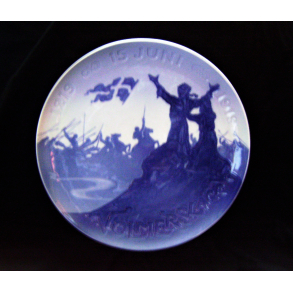 Mindeplatte - Volmerslaget 1219-1919 - B&G