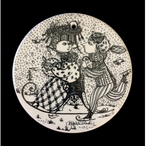 Bjrn Wiinblad Smrbrik - Januar - Sort - Nymlle