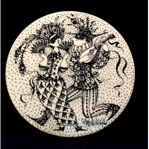 Bjrn Wiinblad Smrbrik - Februar - Sort - Nymlle